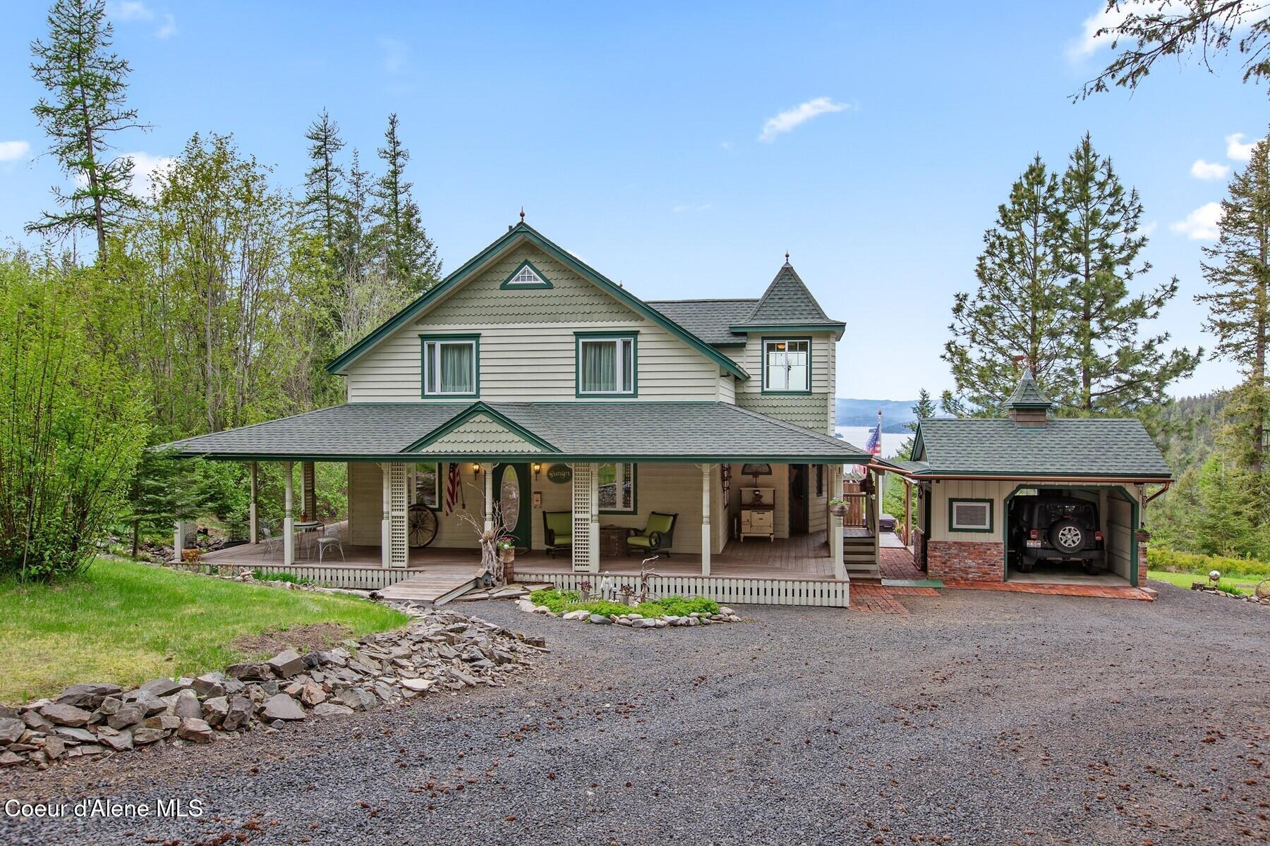 3467 East Sunset Drive Harrison, ID 83833 - Photo 50 of 55 Beautiful Victorian Country Home