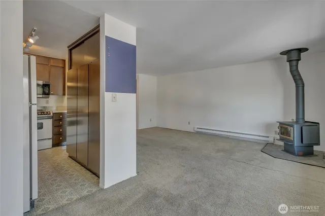 a view of empty room