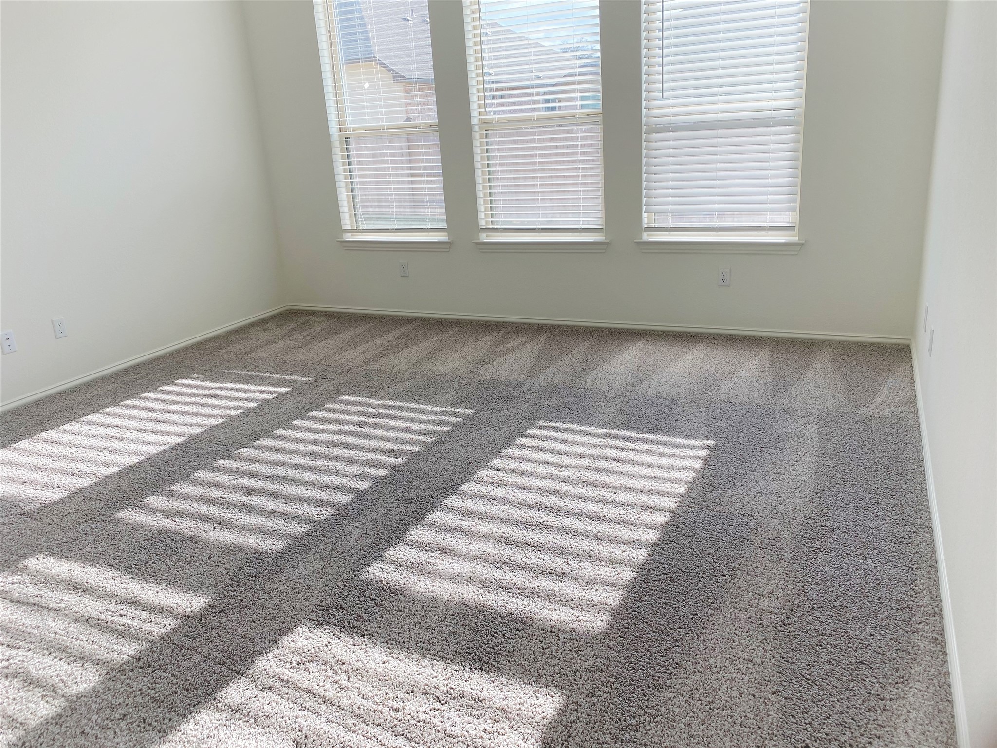 1309 Terrace View Georgetown, TX 78628 - Photo 16 of 36 Ample windows illuminate this room, featuring plush carpeting and pristine white walls.