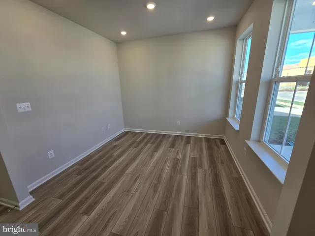 a view of wooden floor in a room
