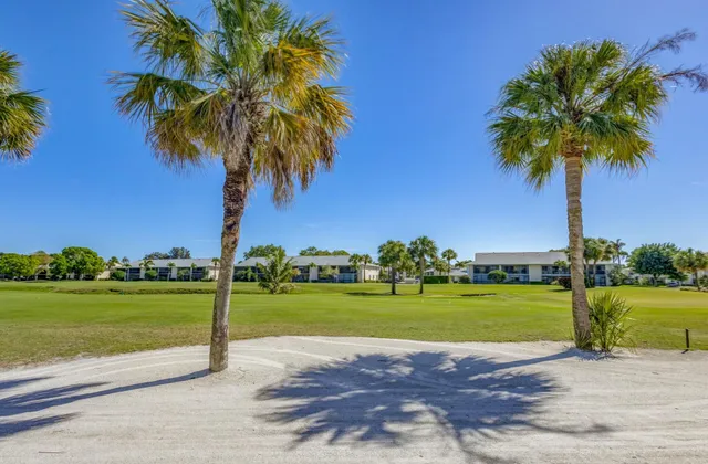 a view of a lake with a houses