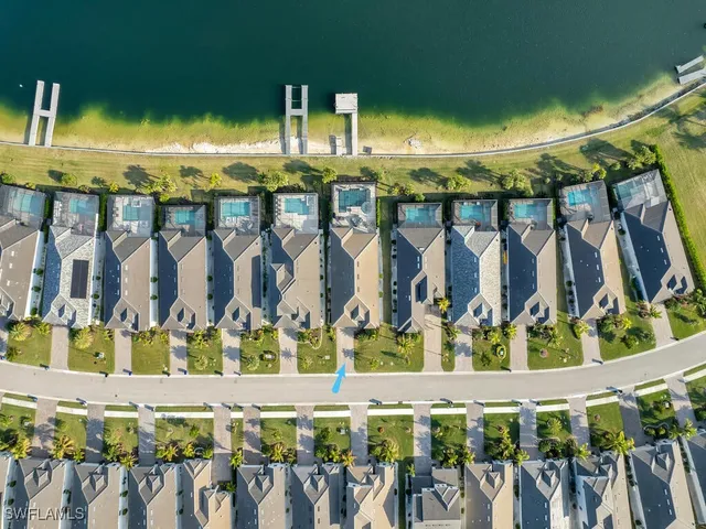 a view of building with ocean view