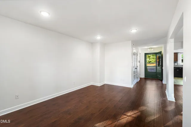 a view of an empty room with window