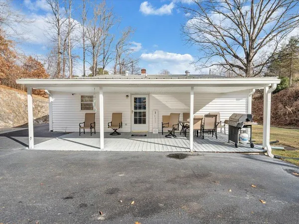 front view of a building with glass windows