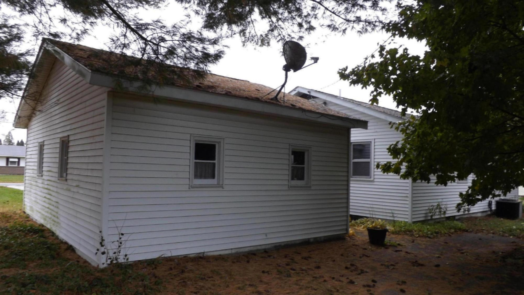 Rear View of Garage
