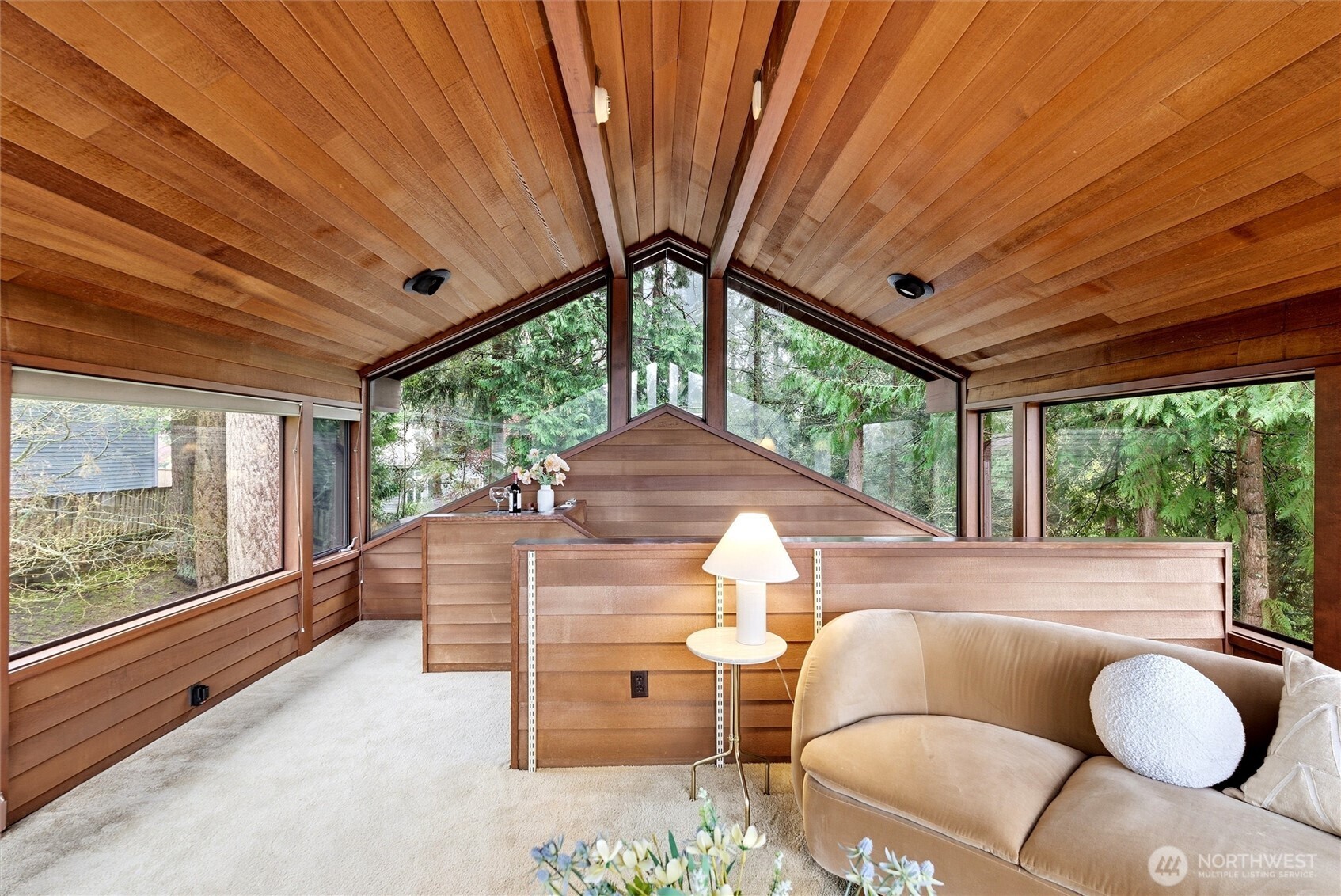 6920 160th Street Southwest Edmonds, WA 98026 - Photo 12 of 40 a living room with furniture and a large window