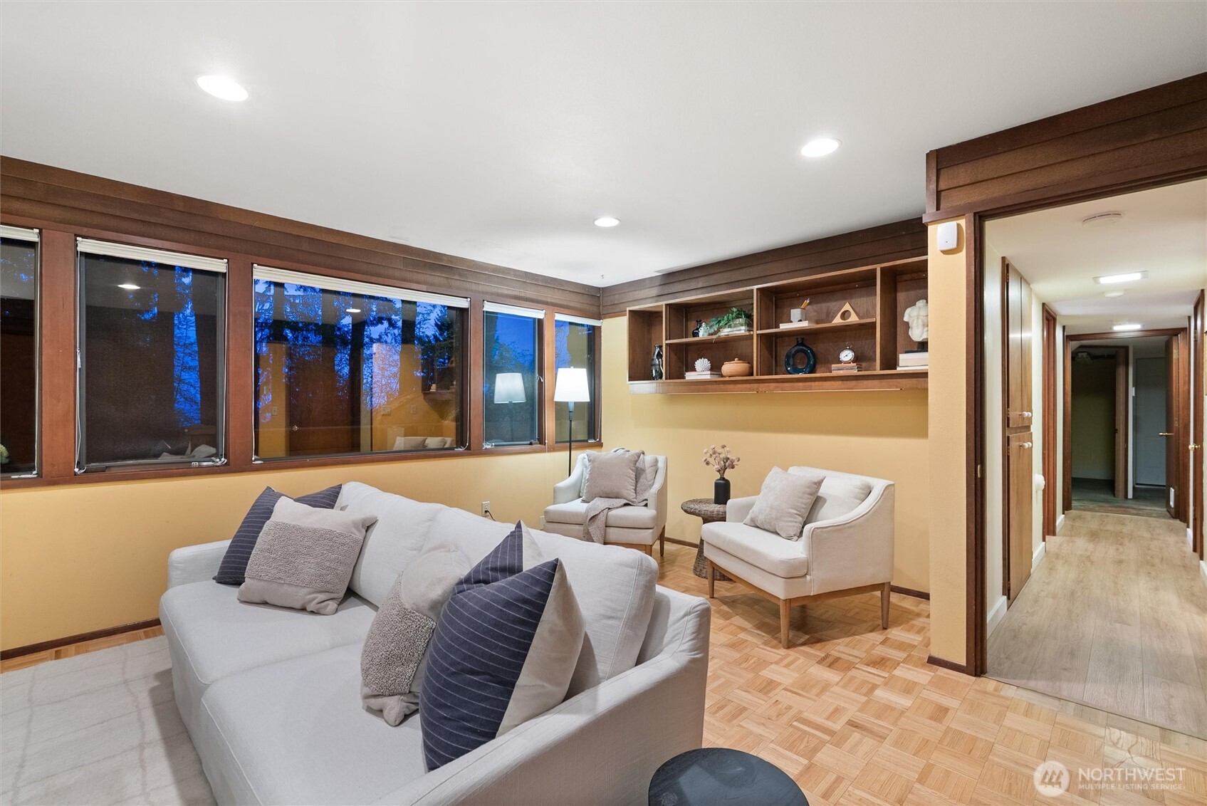 6920 160th Street Southwest Edmonds, WA 98026 - Photo 31 of 40 a living room with furniture and a large window