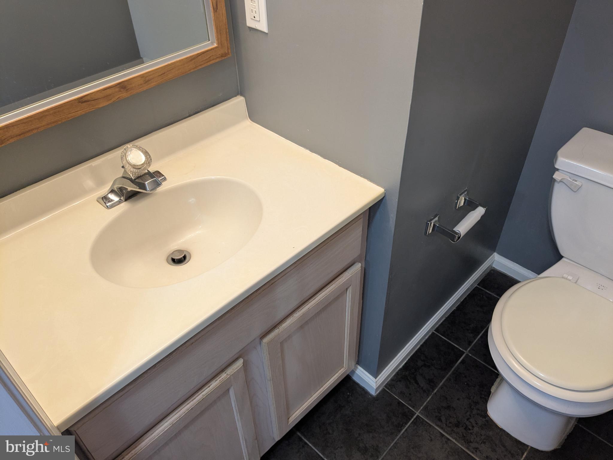 25 Millstream Road Pine Hill, NJ 08021 - Photo 9 of 28 a bathroom with a sink and a toilet