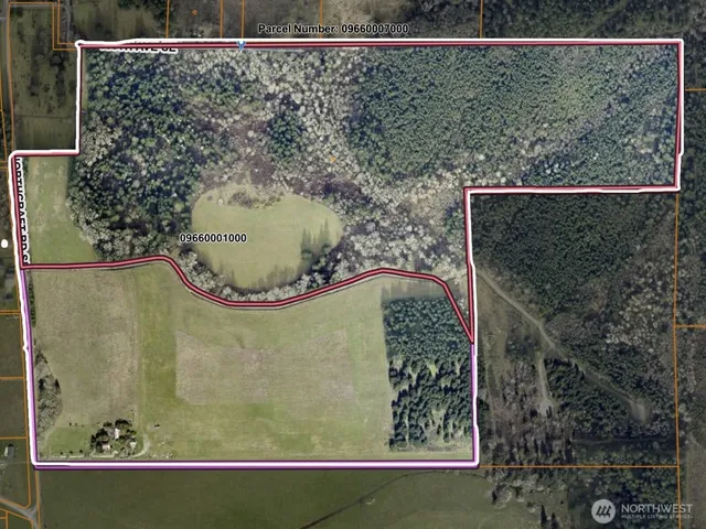 a view of a painting on the wall