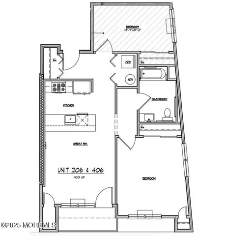 $2,908 | 180 Morris Avenue, Unit 206, Long Branch, NJ 07740