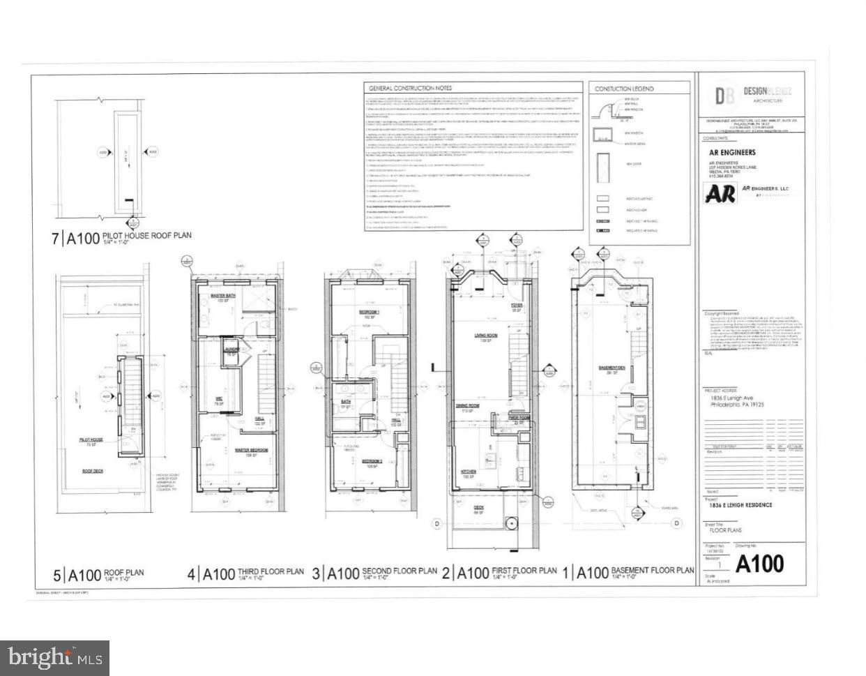 2543 North Lee Street Philadelphia, PA 19125 - Photo 2 of 8 a picture of a floor plan