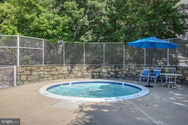 a view of a park with a tree