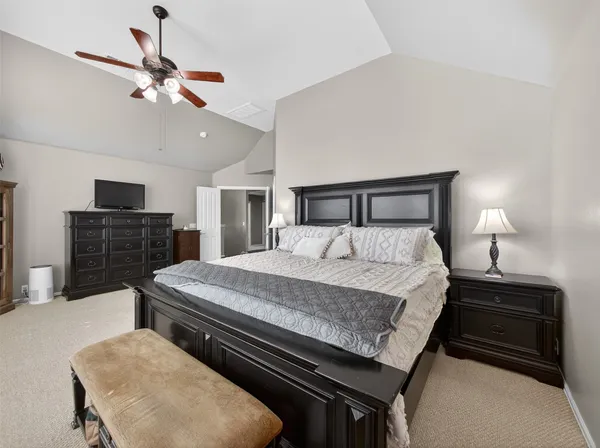 a work room with furniture and gym equipment