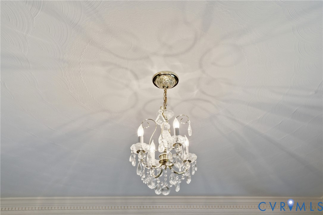 13300 West Patrick Henry Road Doswell, VA 23047 - Photo 11 of 69 Crystal chandelier with polished nickel finish and
