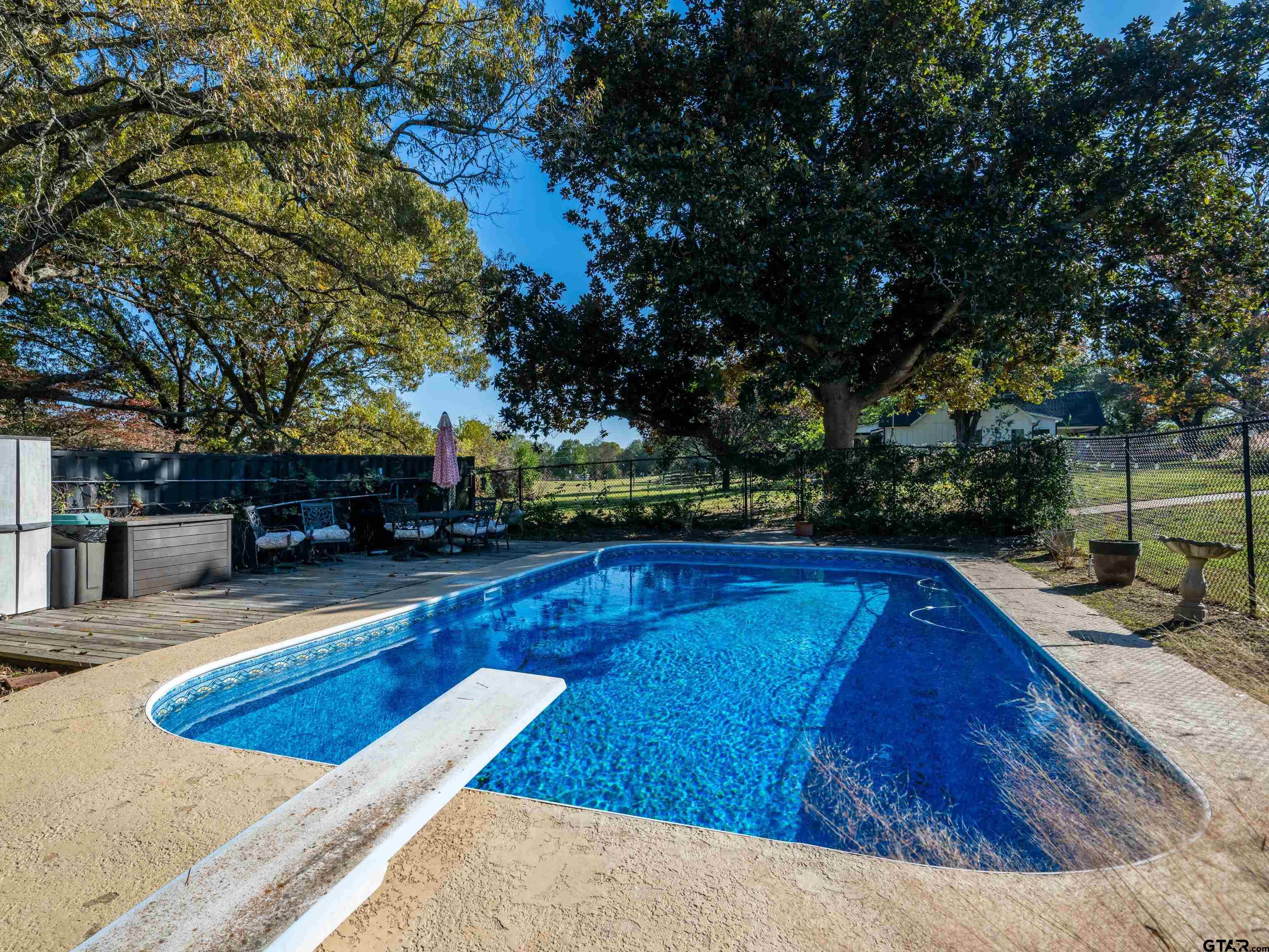 8212 Cambridge Road Tyler, TX 75703 - Photo 40 of 44 a view of a swimming pool with a patio