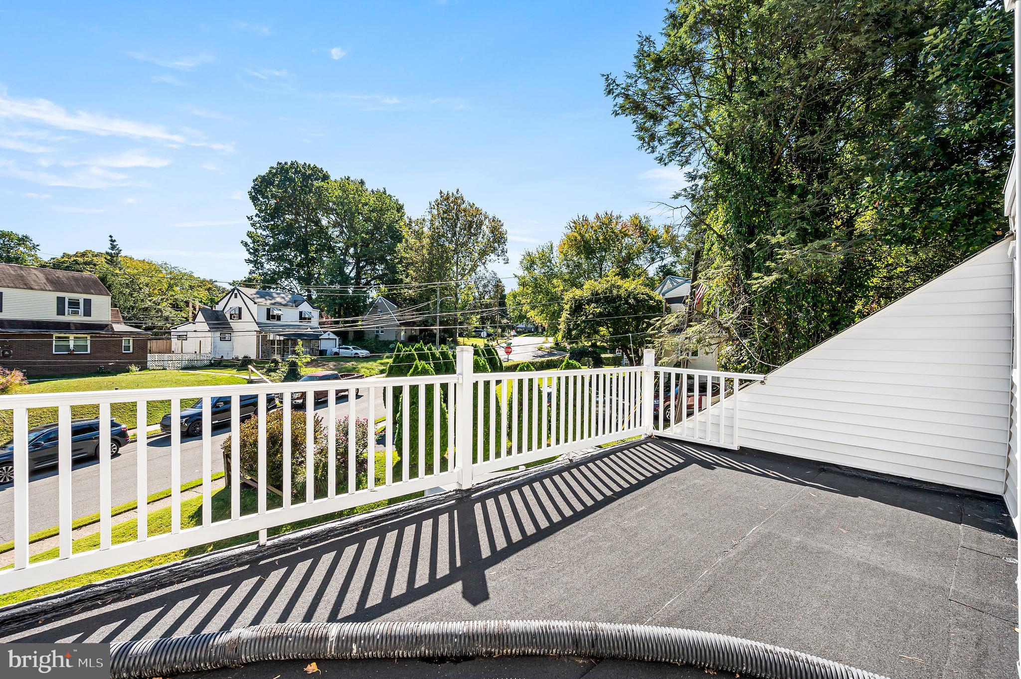 756 East Providence Road Aldan, PA 19018 - Photo 16 of 27 freshly sealed roof top porch
