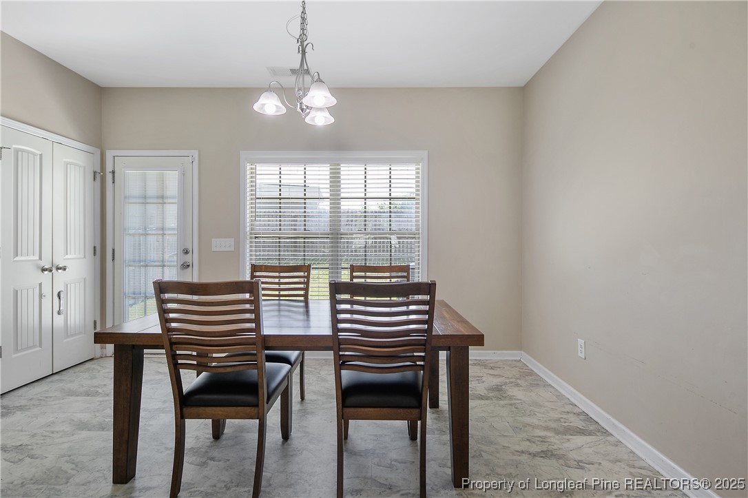 21 Bicentennial Way Cameron, NC 28326 - Photo 18 of 50 a view of a dining room with furniture and wooden floor