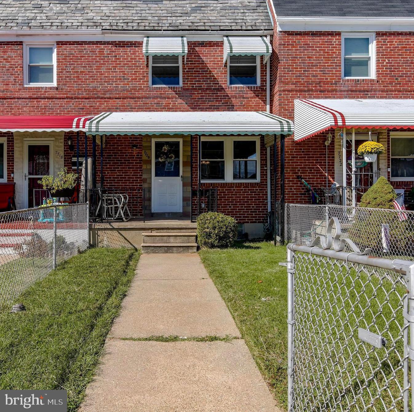 7720 Wynbrook Road Baltimore, MD 21224 - Photo 2 of 25 Fenced in front yard
