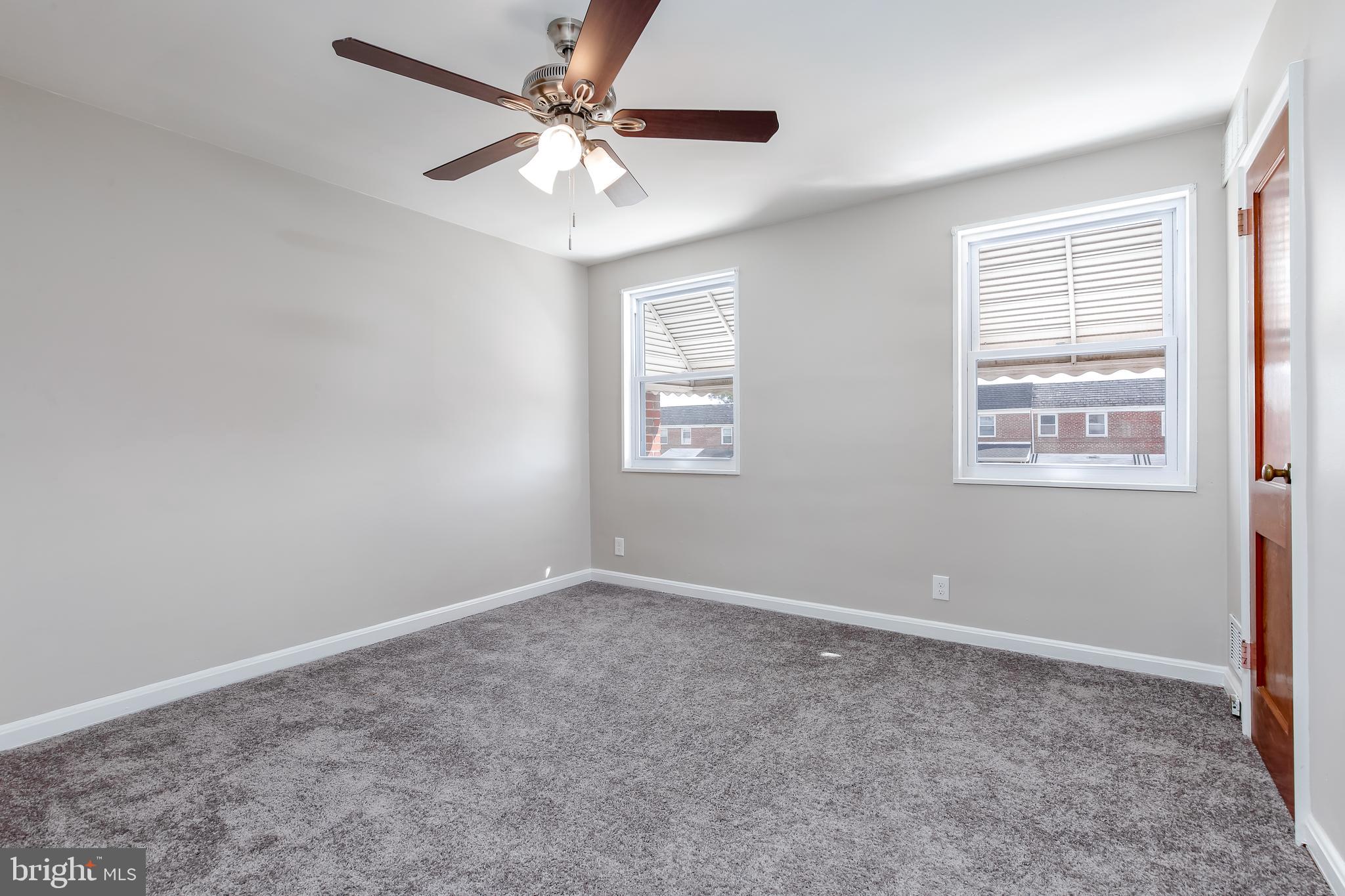 7720 Wynbrook Road Baltimore, MD 21224 - Photo 12 of 25 Upper level bedroom with new carpet