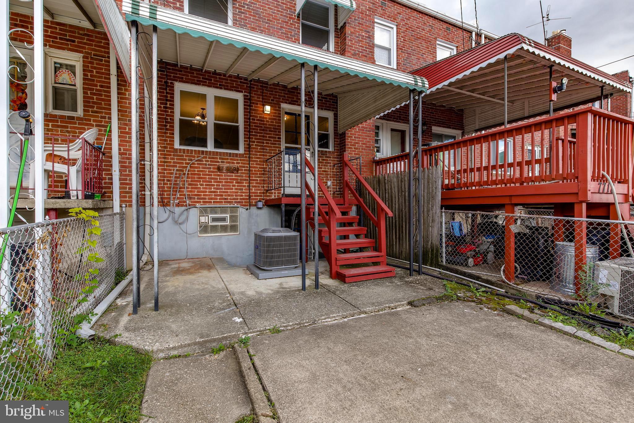 7720 Wynbrook Road Baltimore, MD 21224 - Photo 22 of 25 Rear Exterior