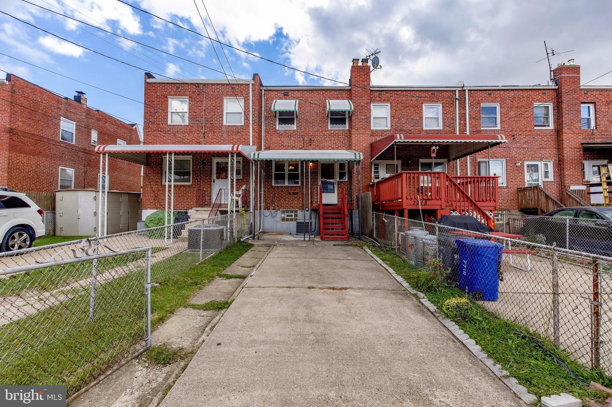 7720 Wynbrook Road Baltimore, MD 21224 - Photo 24 of 25 Parking in rear