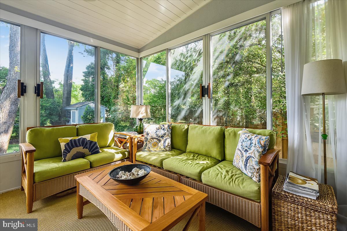 221 Gibson Road Annapolis, MD 21401 - Photo 20 of 58 Sun room opens to back yard and hot tub