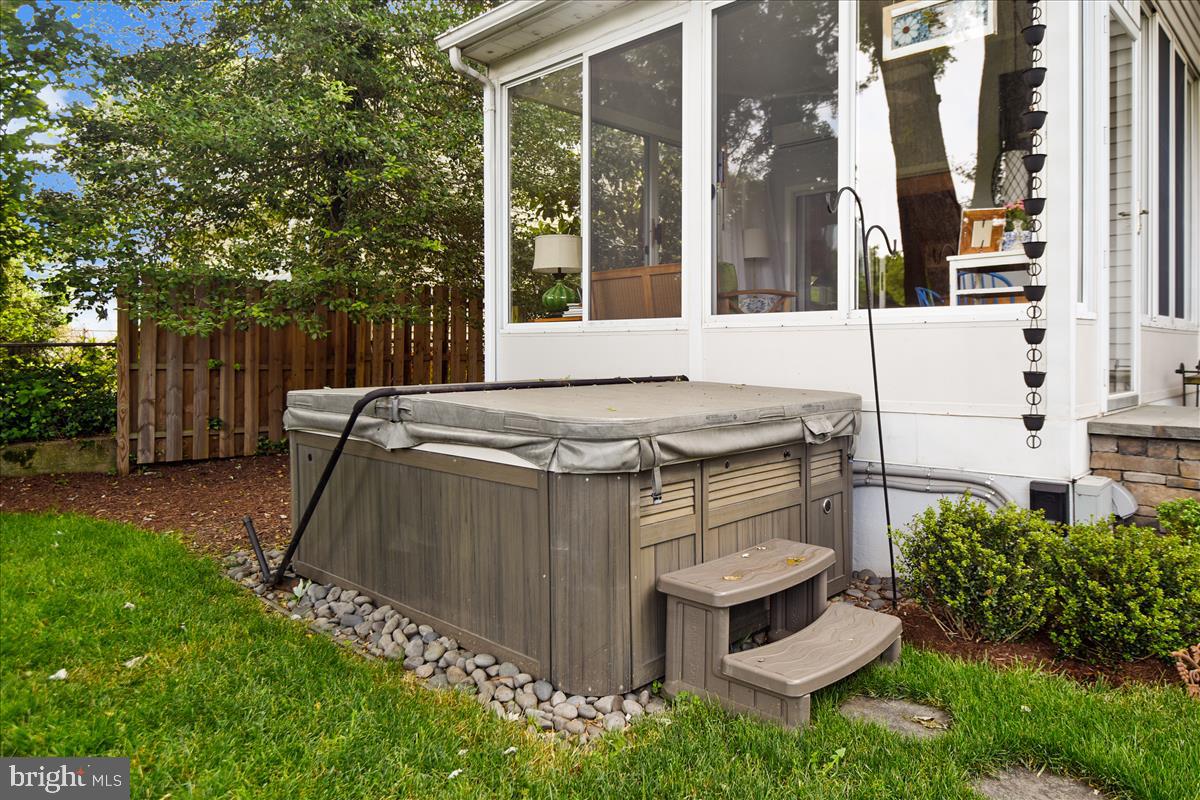221 Gibson Road Annapolis, MD 21401 - Photo 52 of 58 Back yard hot tub