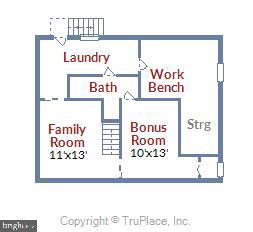 221 Gibson Road Annapolis, MD 21401 - Photo 56 of 58 Lower level floor plan