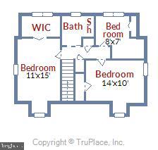 221 Gibson Road Annapolis, MD 21401 - Photo 58 of 58 Upper level floor plan