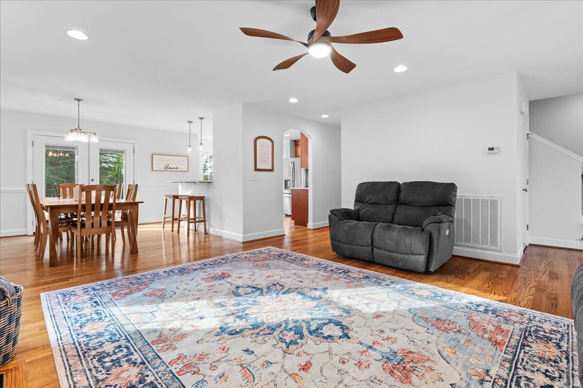 1695 Red Ln Extension Salem, VA 24153 - Photo 5 of 41 a living room with furniture and wooden floor