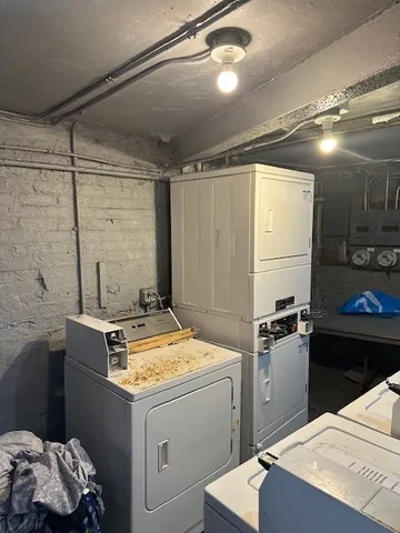 a room with storage and utility