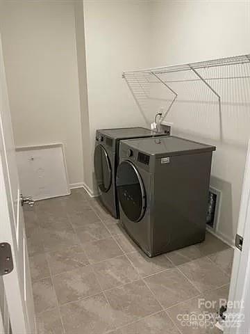 6100 Trinity Xing Circle Kannapolis, NC 28081 - Photo 14 of 25 a utility room with dryer and washer