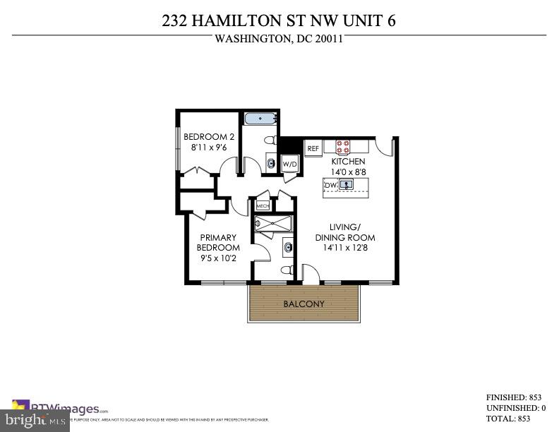 232 Hamilton Street Northwest, Unit 6 Washington, DC 20011 - Photo 22 of 29