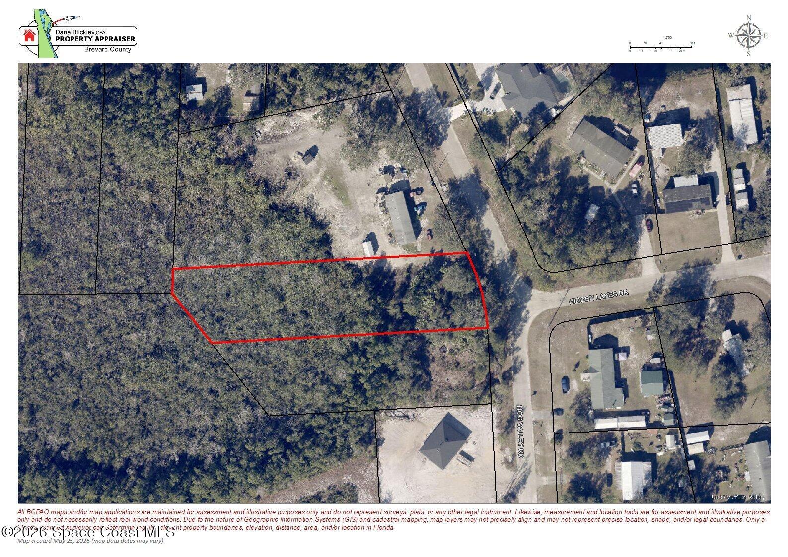 4130 Hog Valley Road Mims, FL 32754 - Photo 7 of 8 a view of a yard
