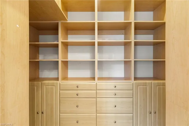 a view of a room with shelf