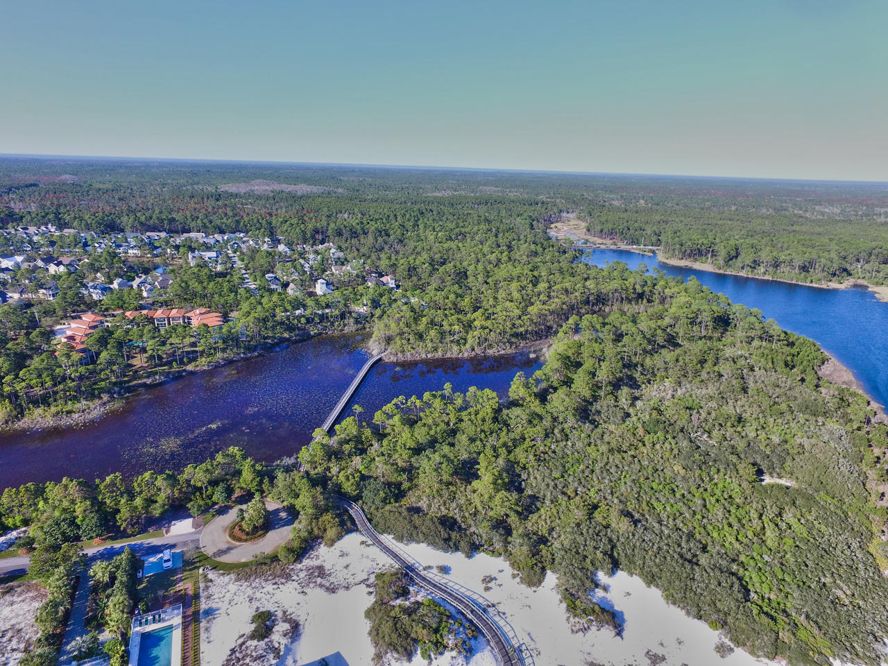 147 Sextant Lane Santa Rosa Beach, FL 32459 - Photo 25 of 43 an aerial view of a house