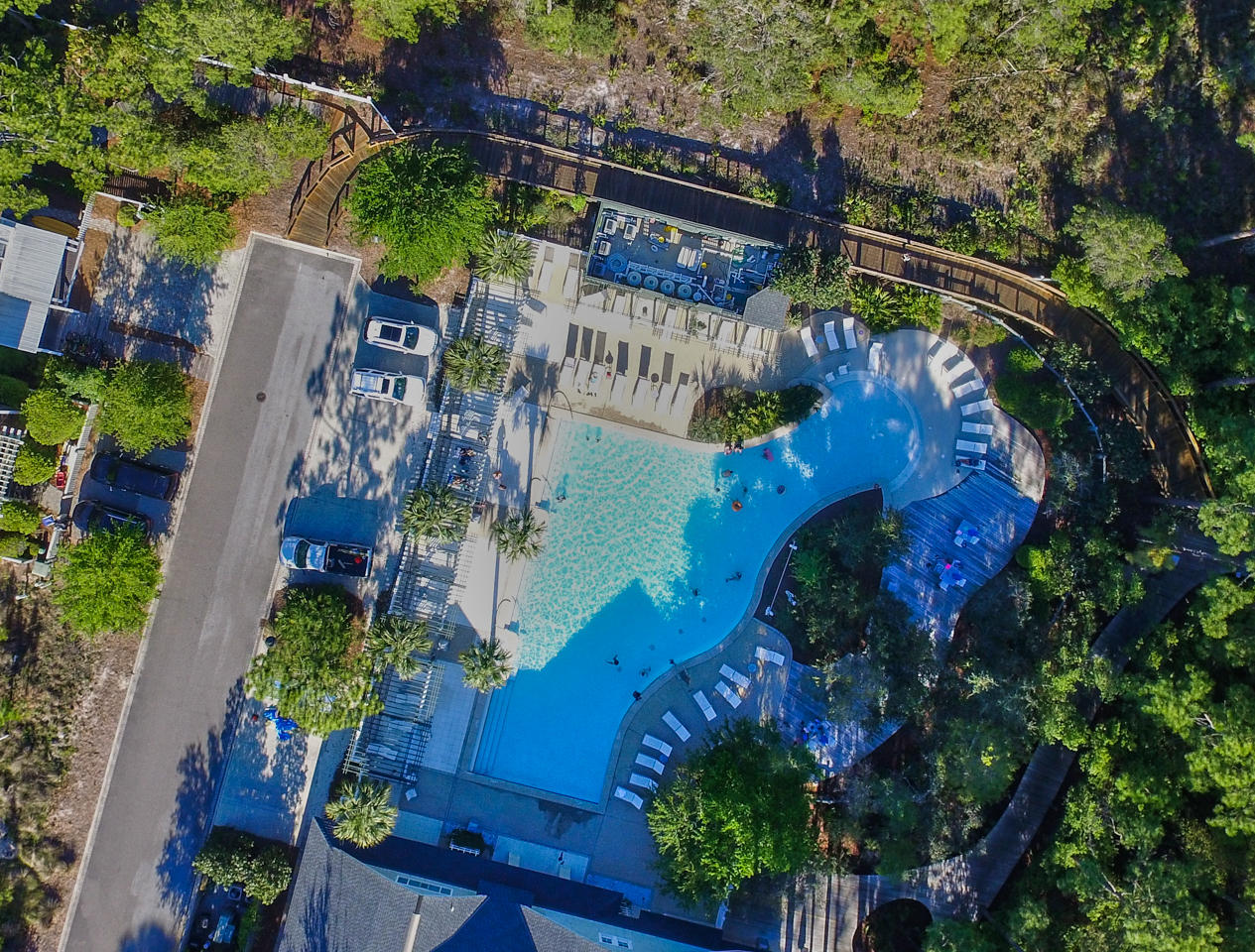 147 Sextant Lane Santa Rosa Beach, FL 32459 - Photo 28 of 43 an aerial view of houses with yard