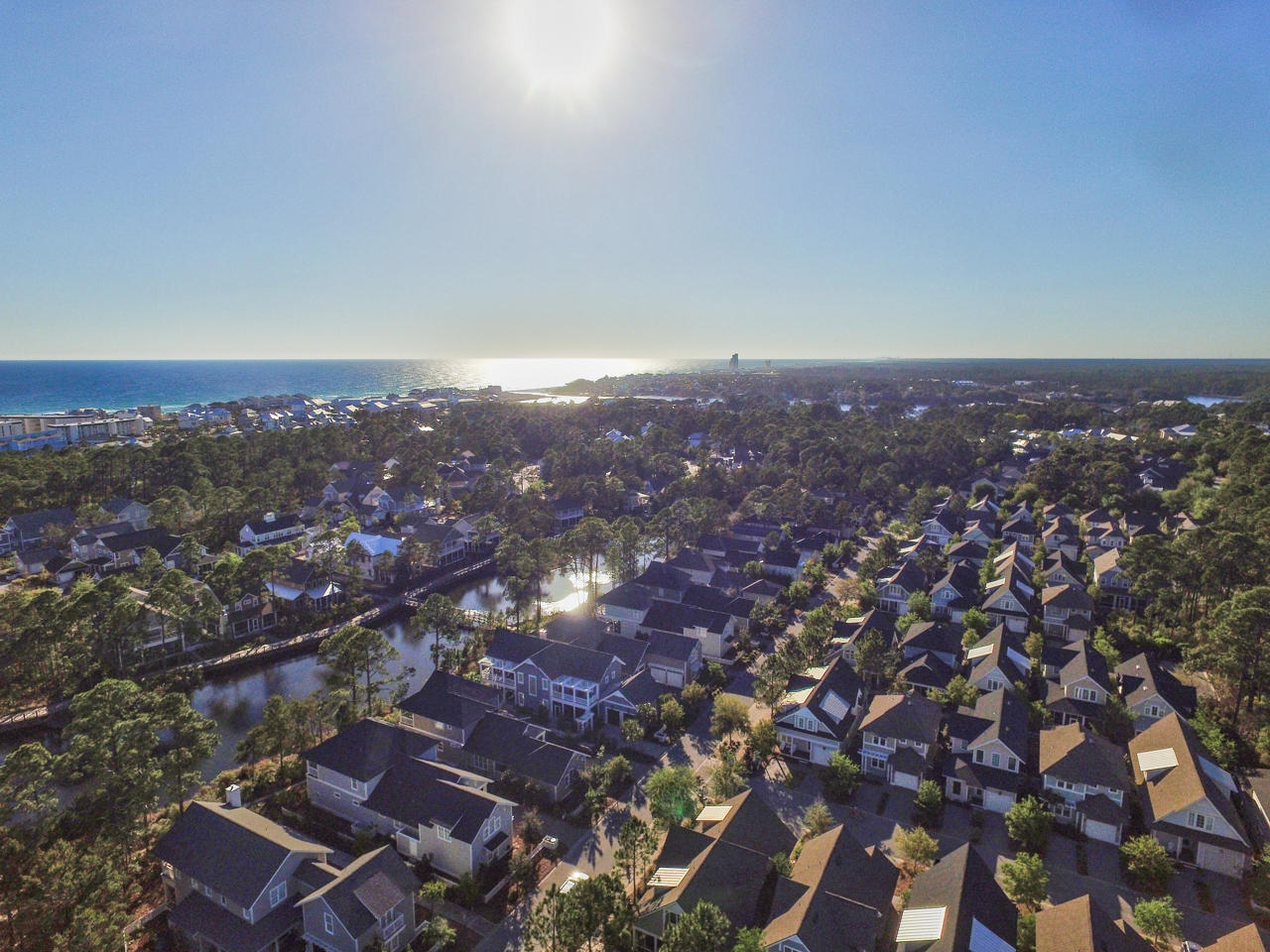 147 Sextant Lane Santa Rosa Beach, FL 32459 - Photo 31 of 43 an aerial view of residential house and car parked