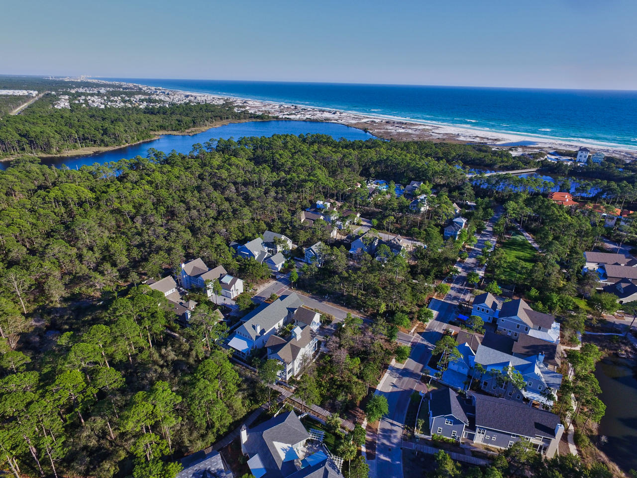 147 Sextant Lane Santa Rosa Beach, FL 32459 - Photo 34 of 43 a view of city and ocean