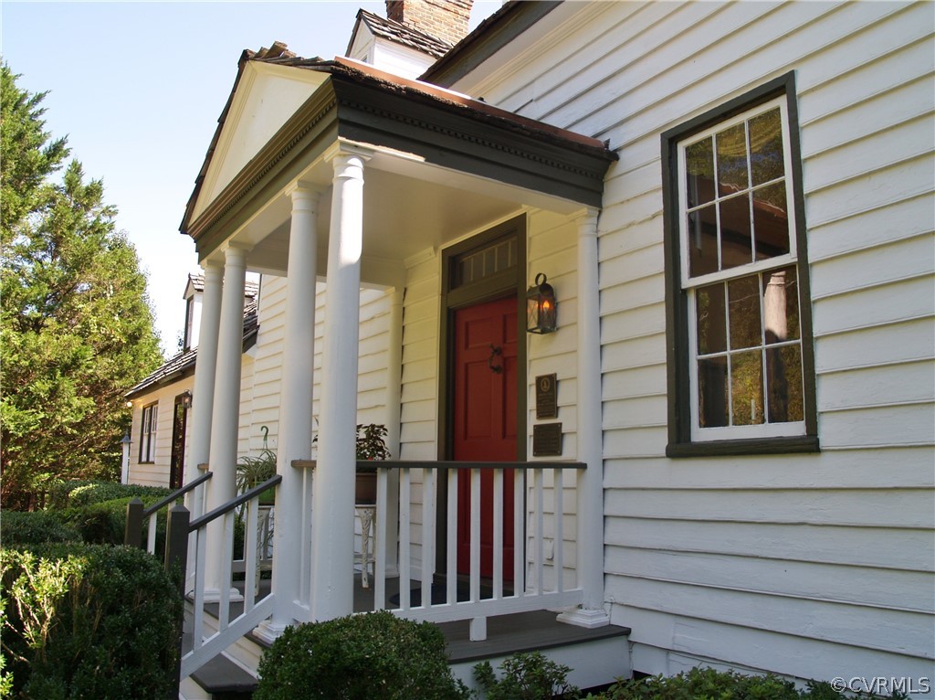 11221 Carriage Road Providence Forge, VA 23140 - Photo 12 of 44 The Main Entrance Porch - West Side