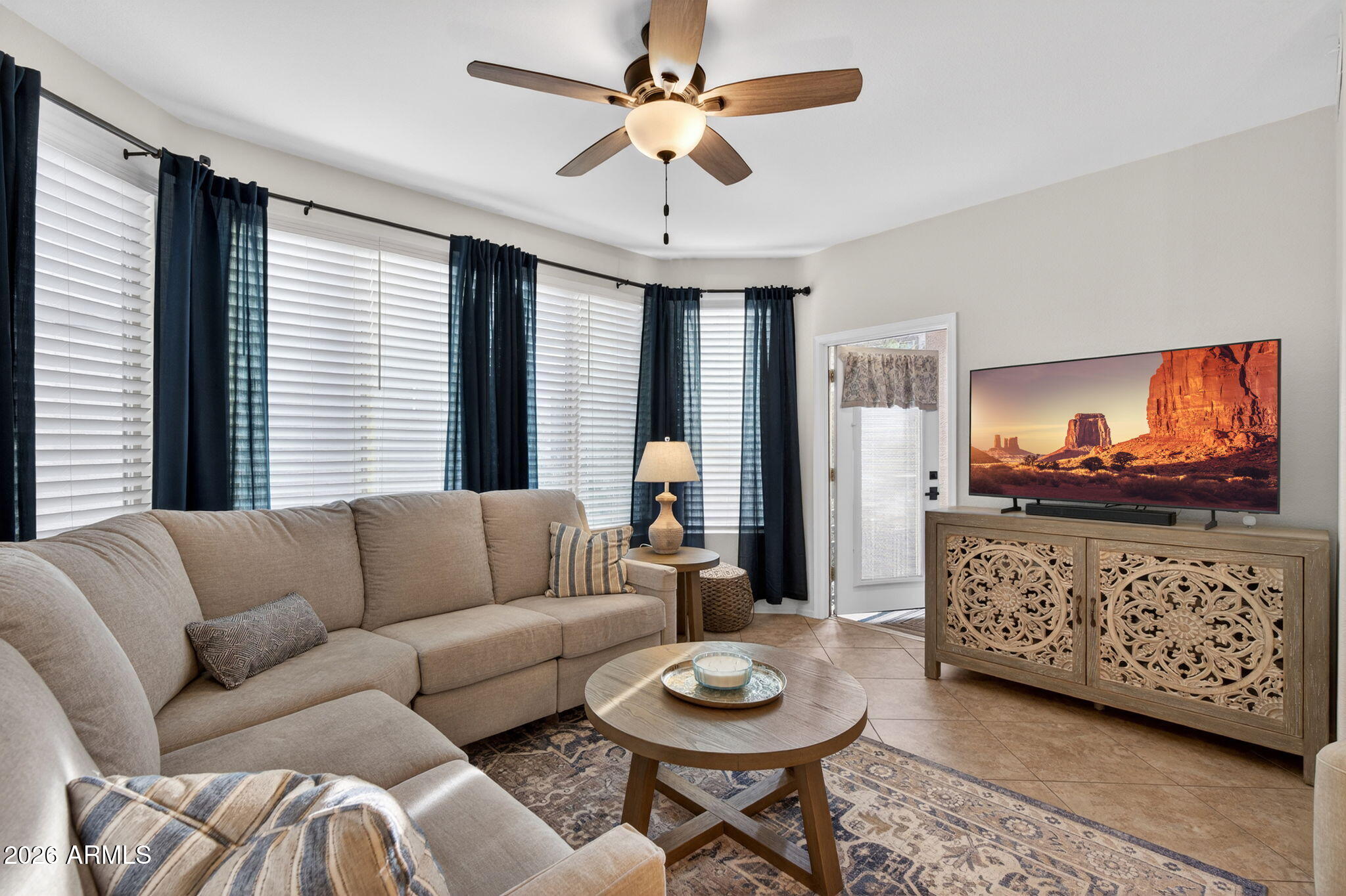 435 West Rio Salado Parkway, Unit 204 Tempe, AZ 85281 - Photo 15 of 60 a living room with furniture and a large window