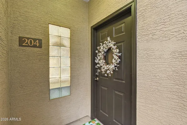 a view of an entryway