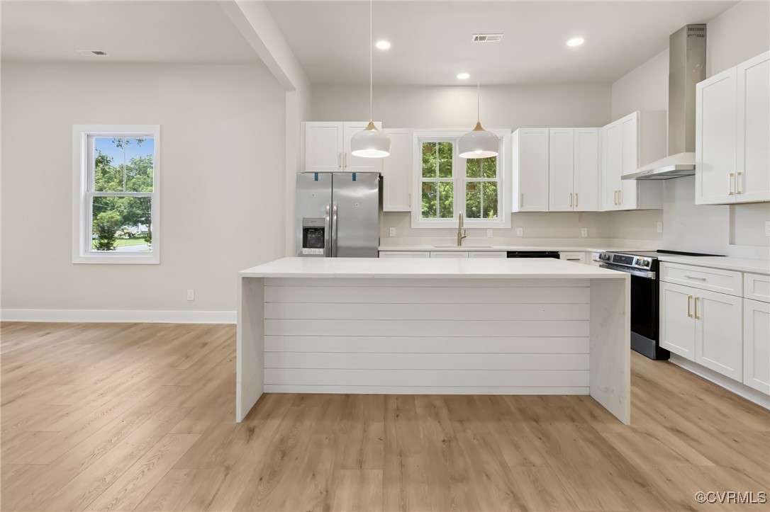 10614 Rives Avenue McKenney, VA 23872 - Photo 11 of 48 a kitchen with a sink cabinets and window