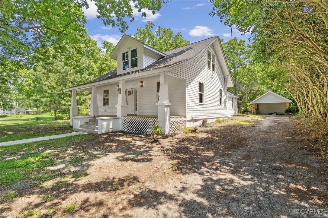 10614 Rives Avenue McKenney, VA 23872 - Photo 39 of 48 a view of a house with a yard