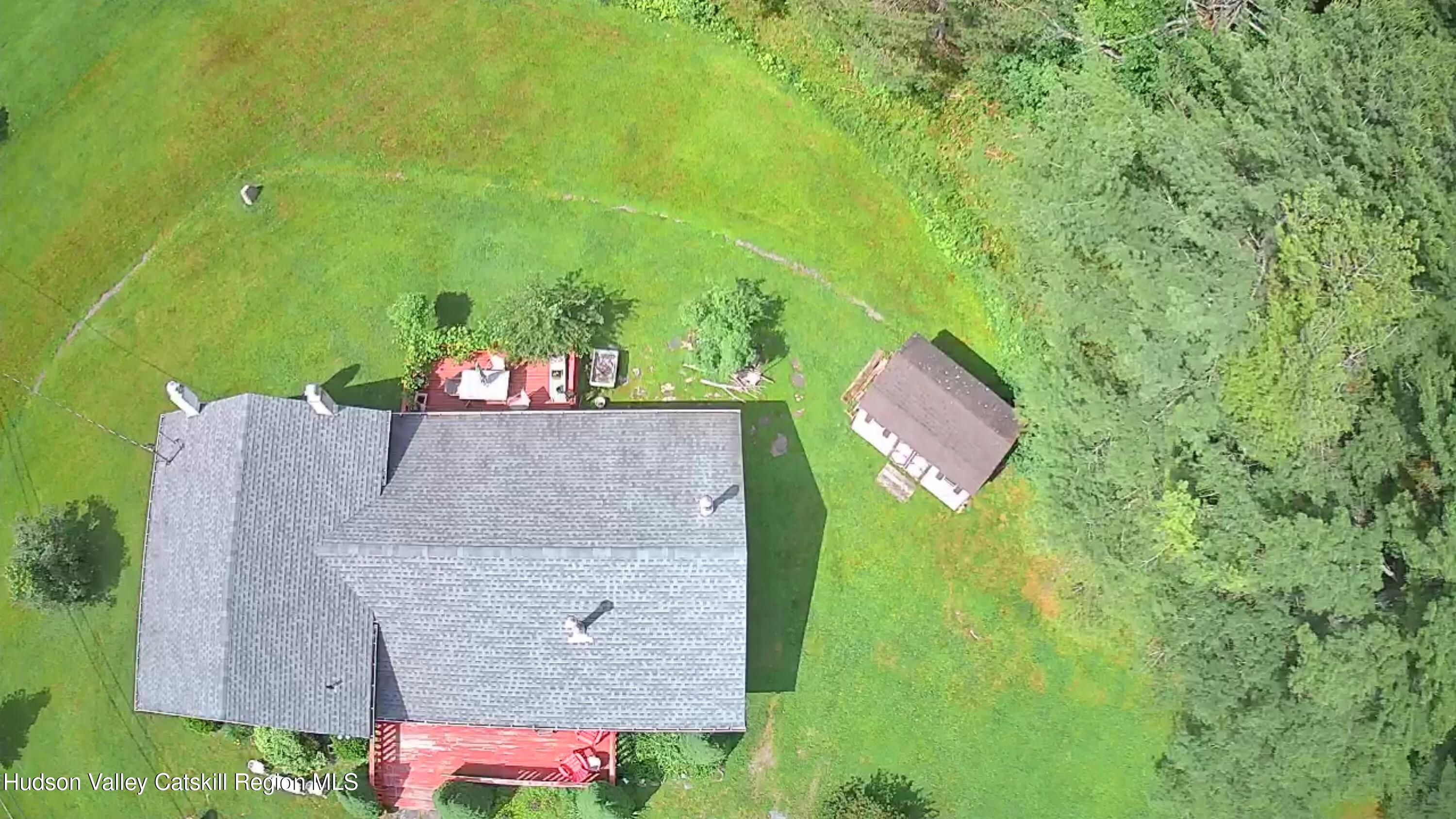 20 Slater Road Windham, NY 12454 - Photo 6 of 47 an aerial view of a house with a yard