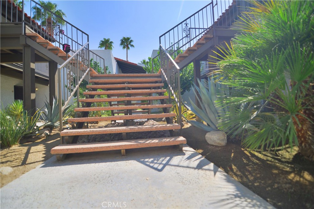 250 East San Jose Road, Unit 63 Palm Springs, CA 92264 - Photo 17 of 22 a view of entryway with a front door