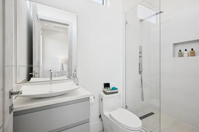 a view of an ocean beach