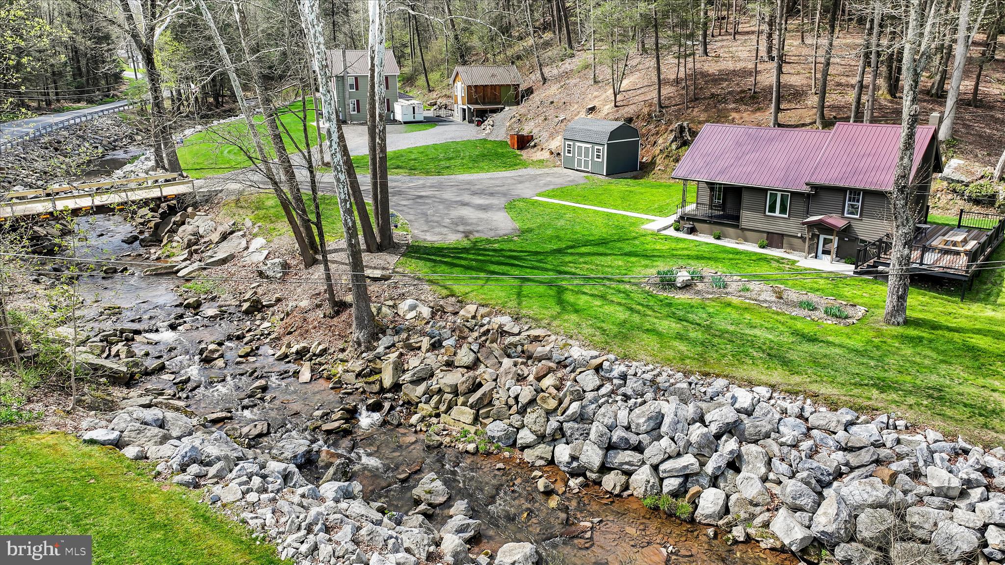 126 Geary Wolfe Road Pine Grove, PA 17963 - Photo 5 of 41 Aerial