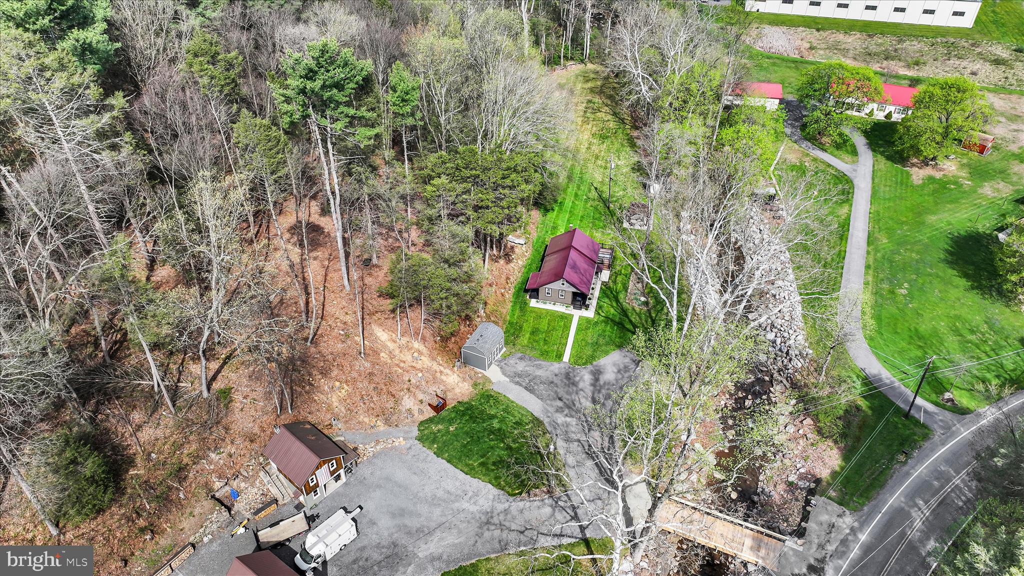 126 Geary Wolfe Road Pine Grove, PA 17963 - Photo 6 of 41 Aerial