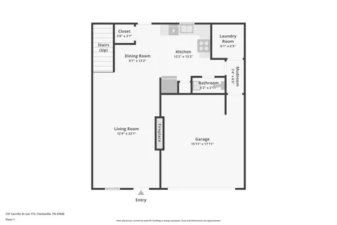 $311,900 | 306 Cardinal Crk Drive, Clarksville, TN 37040